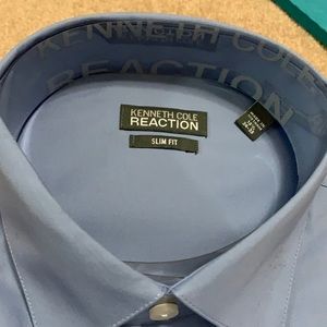 Kenneth Cole Reaction - slim fit - neck 15.5 - size 34-35